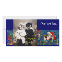 CHRISTMAS NIGHT / SANTA BUGLER PICTURE CARD
