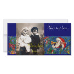CHRISTMAS NIGHT / SANTA BUGLER PICTURE CARD