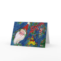 CHRISTMAS NIGHT / SANTA GREETING CARDS