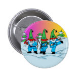 Christmas Ninja Elves Button buttons