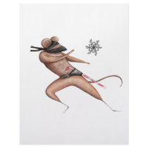 Christmas Ninja Mouse letterhead by fesseldreg Christmas Ninja Mouse letterhead