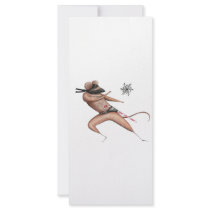 Christmas Ninja Mouse rack cards