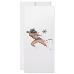 Christmas Ninja Mouse Customized Rack Card