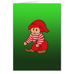 christmas Nisse Greeting Card