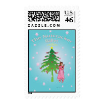 Christmas Nutcracker ballet postage stamp