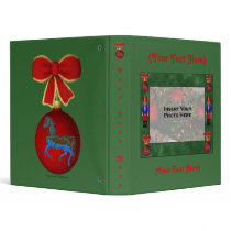 Christmas Nutcracker Holiday Custom Binder