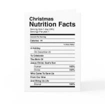 Christmas Nutrition cards