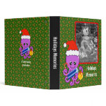 Christmas Octopus binders