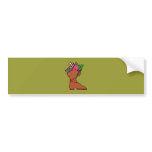 Christmas of gifts boots christmas poison boot bumper stickers