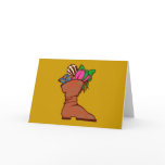 Christmas of gifts boots christmas poison boot cards