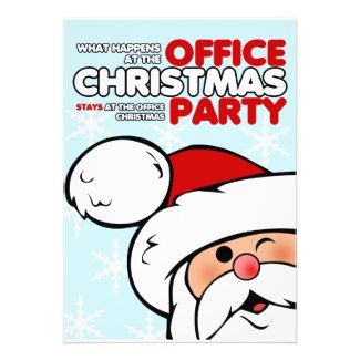 Christmas Office Party Invitations
