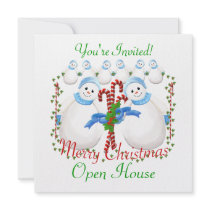 Christmas Open House Invitation