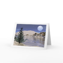 Christmas or Solstice Card - "Solstice Blessings" by New_World_Creations Christmas or Solstice Card - "Solstice Blessings"