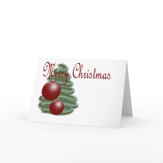 Christmas Ornament card