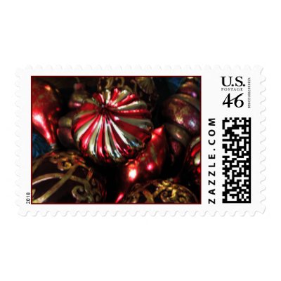 Christmas Ornament Collection Postage by HolidayFun