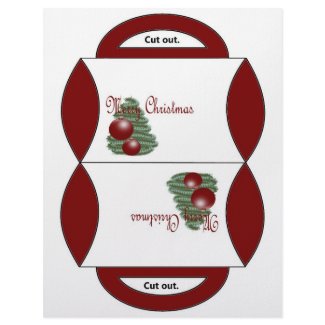 Christmas Ornament flyer