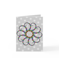 Christmas Ornament Fractal #1 cards