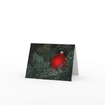 Christmas Ornament in Tree cards by malibuitalian Christmas Ornament in Tree cards