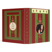 Christmas Ornament Photo Binder