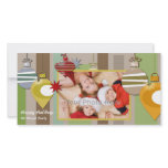 Christmas ornament photocard personalized photo card