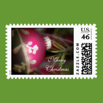 Christmas Ornament Postage postage