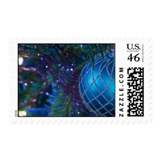 Christmas Ornament Postage Stamps