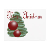 CHRISTMAS ORNAMENT postcards