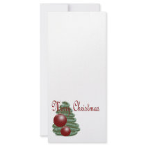 Christmas Ornament rack cards