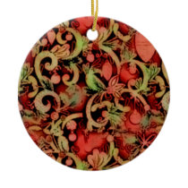 christmas ornament red green ornaments