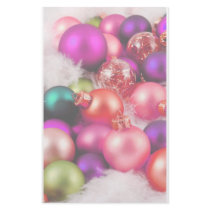 Christmas Ornament Stationary stationery