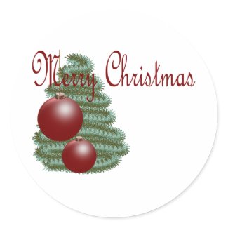 Christmas Ornament Stickers sticker