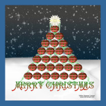 Christmas Ornament Tree 1 posters