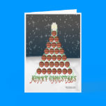 Christmas Ornament Tree Greeting cards cards