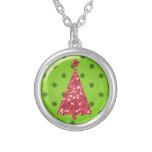 Christmas Ornament Tree Necklace necklaces