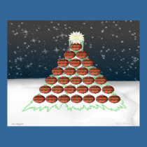 Christmas Ornament Tree posters