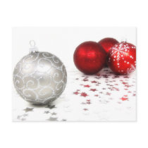 Christmas Ornaments 10 postcards