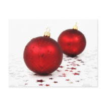 Christmas Ornaments 2 postcards