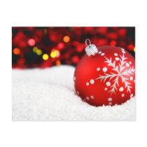 Christmas Ornaments 3 postcards
