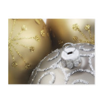 Christmas Ornaments 4 postcards