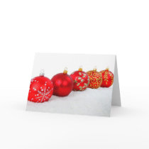 Christmas Ornaments 5 cards
