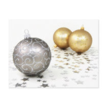 Christmas Ornaments 6 postcards