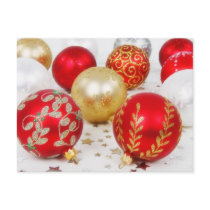 Christmas Ornaments 8 postcards