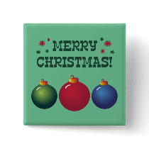 Christmas Ornaments buttons