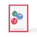Christmas Ornaments Card
