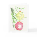 Christmas Ornaments Greeting Cards