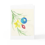 Christmas Ornaments Greeting Cards