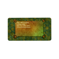 Christmas Ornaments Chic Address Label