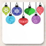 Christmas Ornaments Cork Coaster