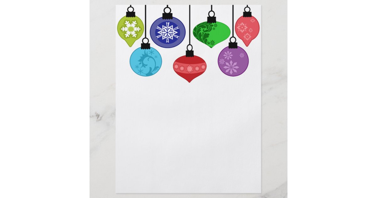 christmas ornaments flyer zazzle christmas ornaments flyer zazzle