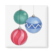 Christmas Ornaments Magnet